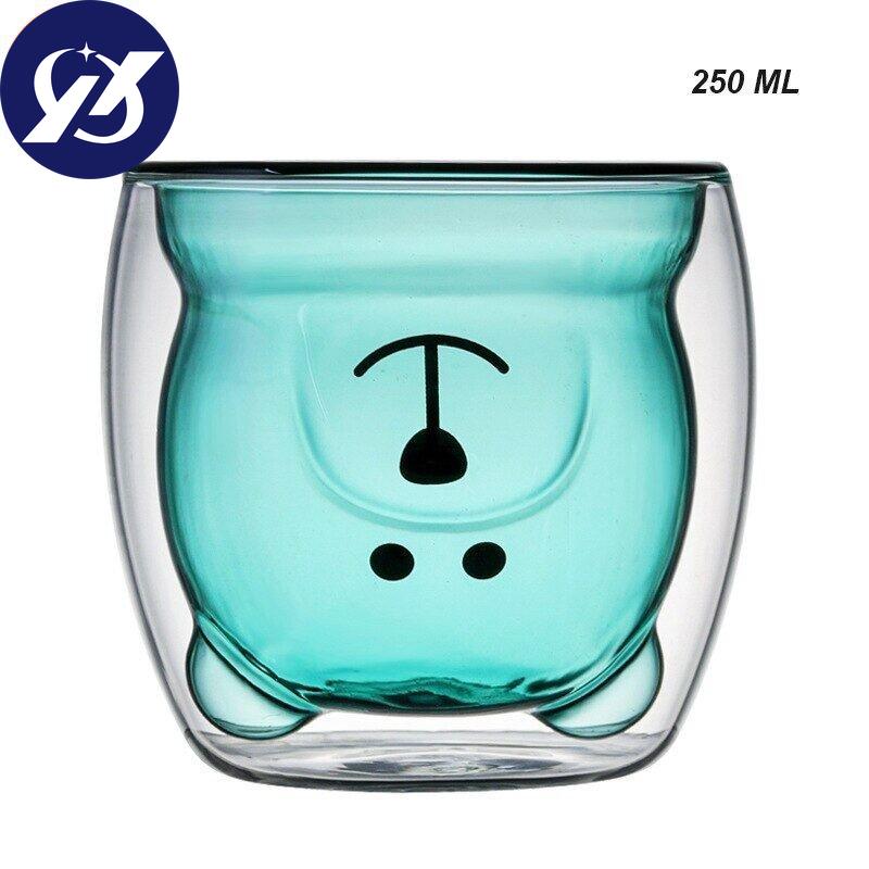 Bingod 200ML Sba Inu Cute Milk Cup Breakfast Tea Coffee Lovely Cartoon Juice Cups