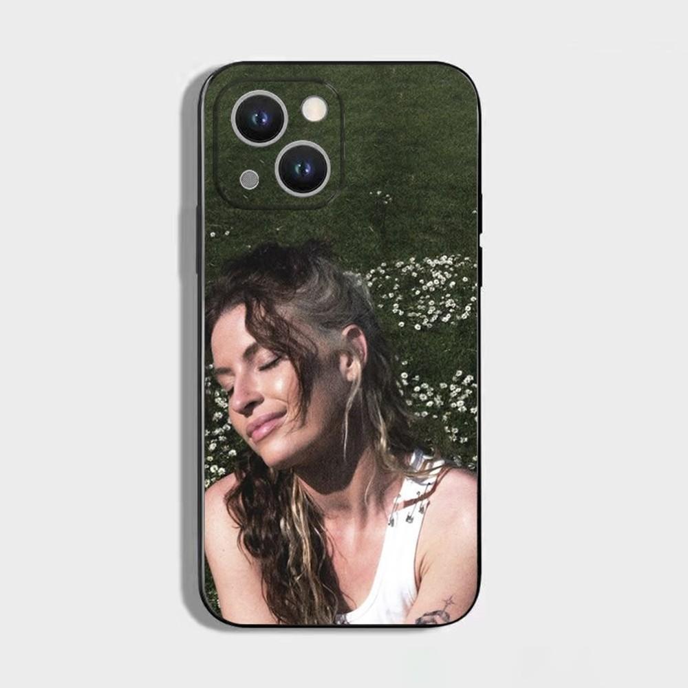 Singer Cari Fletcher Phone Case For iPhone 16 15 Plus 14 13 Pro Max 12 Mini 11 X XS XR 7 8 8Plus Black Soft Phone Coque