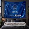Custom Name Text Tapestry,Toronto Maple Leafs Decorative Wall Hanging, Background Tapestry For Home Bedroom