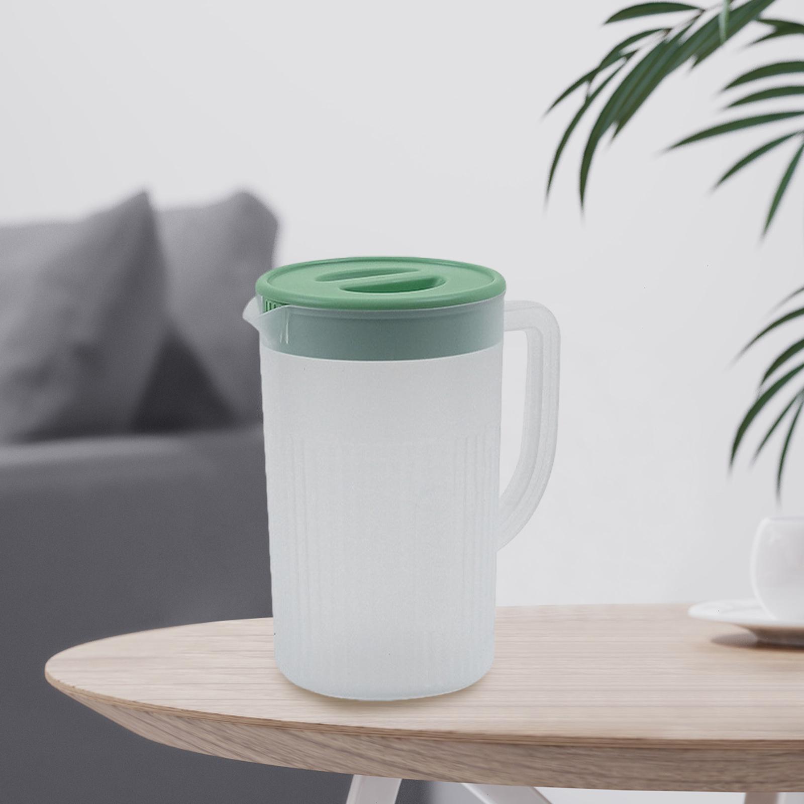 

Pitcher with Lid with Lid and Spout Iced Tea Pitcher Pitcher Beverage Jar for Catering Household Fridge Kitchens Beverage