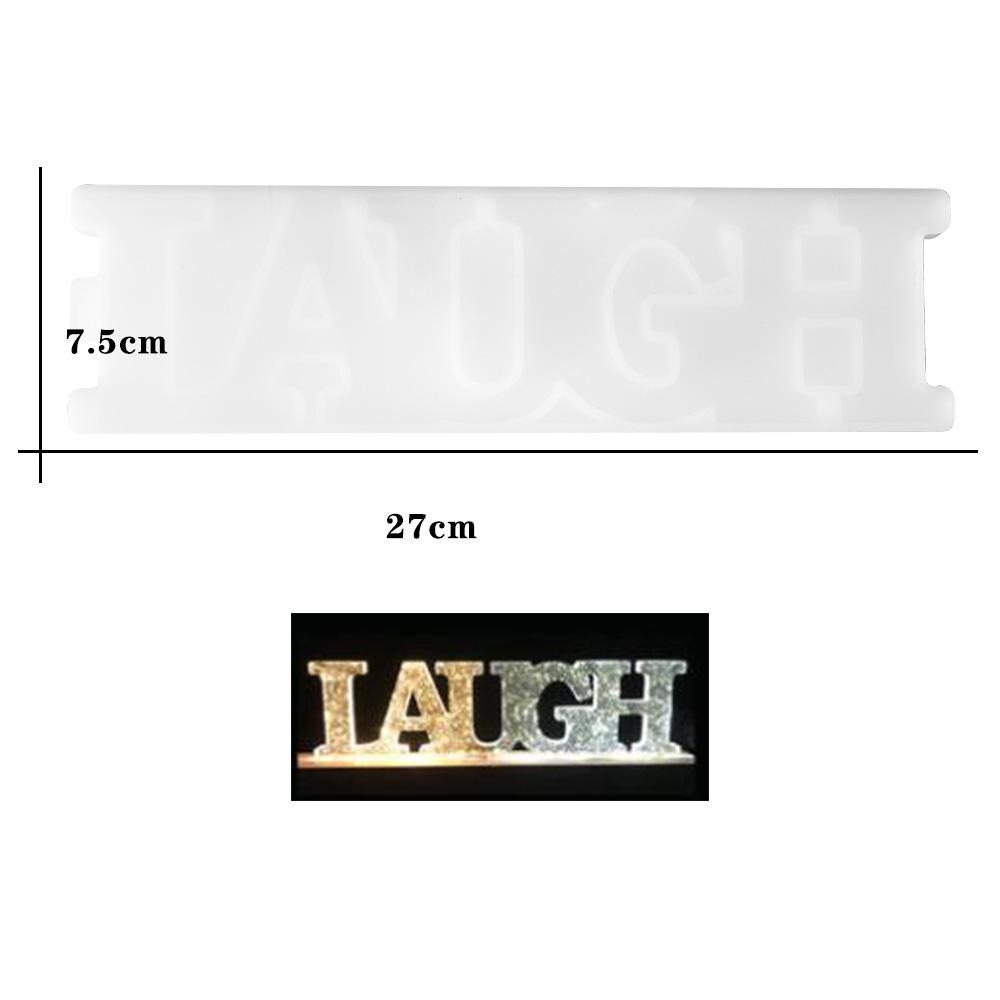 Home Love Silicone Mold Letters Epoxy Resin Mould for DIY Resin Crafts Casting Molds Home Decoration Jewelry Making Tool