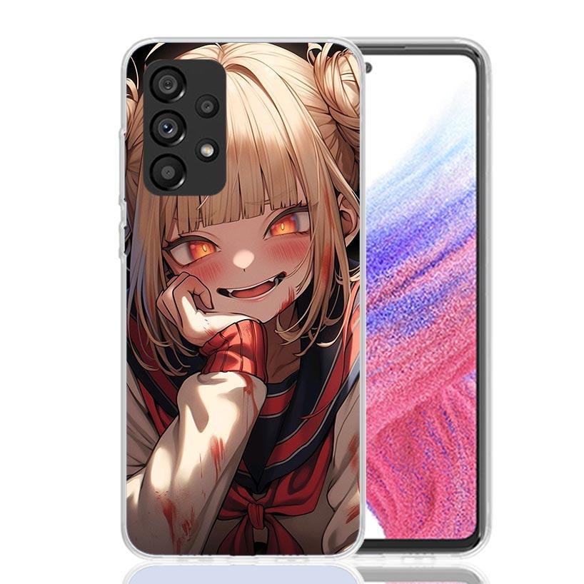 Himiko Toga My Hero Fashion Phone Case For Samsung Galaxy A17 A16 A14 A15 A13 A57 A56 A54 A55 A53 A37 A36 A34 A35 A33 A26 A24 A2
