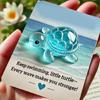 Tiny Tortoises Resin Miniature Pocket Animal Figurine Desk Decoration for Wedding Baby Showers Kid Birthday Party Favors