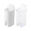 Bathroom Toothbrush Organizers Adhesive Installation Plastic Holder Waterproof Designs for Electric Brushes Space Saving