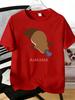 Unisexs Tee Cute Cartoon Platypus With Letter Text Print Cotton Short Sleeve Male Casual Streetwear Outdoor Daily Basic Fashion Top