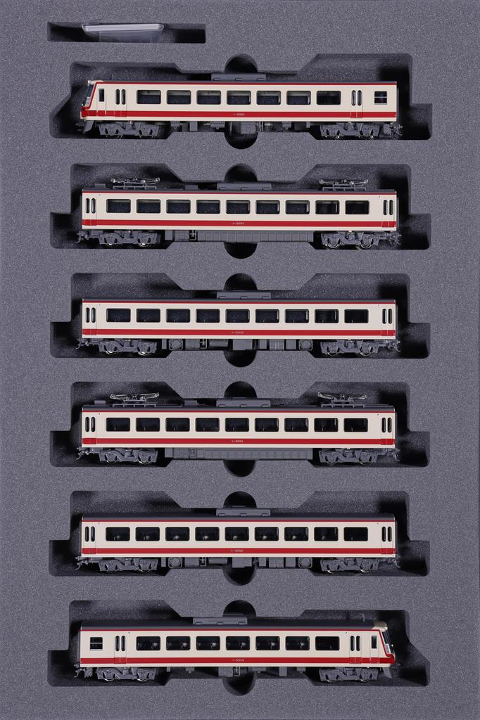 KATO N Gauge Seibu Railway 5000 Series Red Arrow Model 6-Car Set, Train, 10-1359