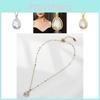 Elegant Titanium Steel Tulip Necklace With Cat Eye Stone Pendant For Women