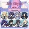 Honkai: Star Rail Cat Series Badges - March 7th, Himeko, Dan Heng Merchandise