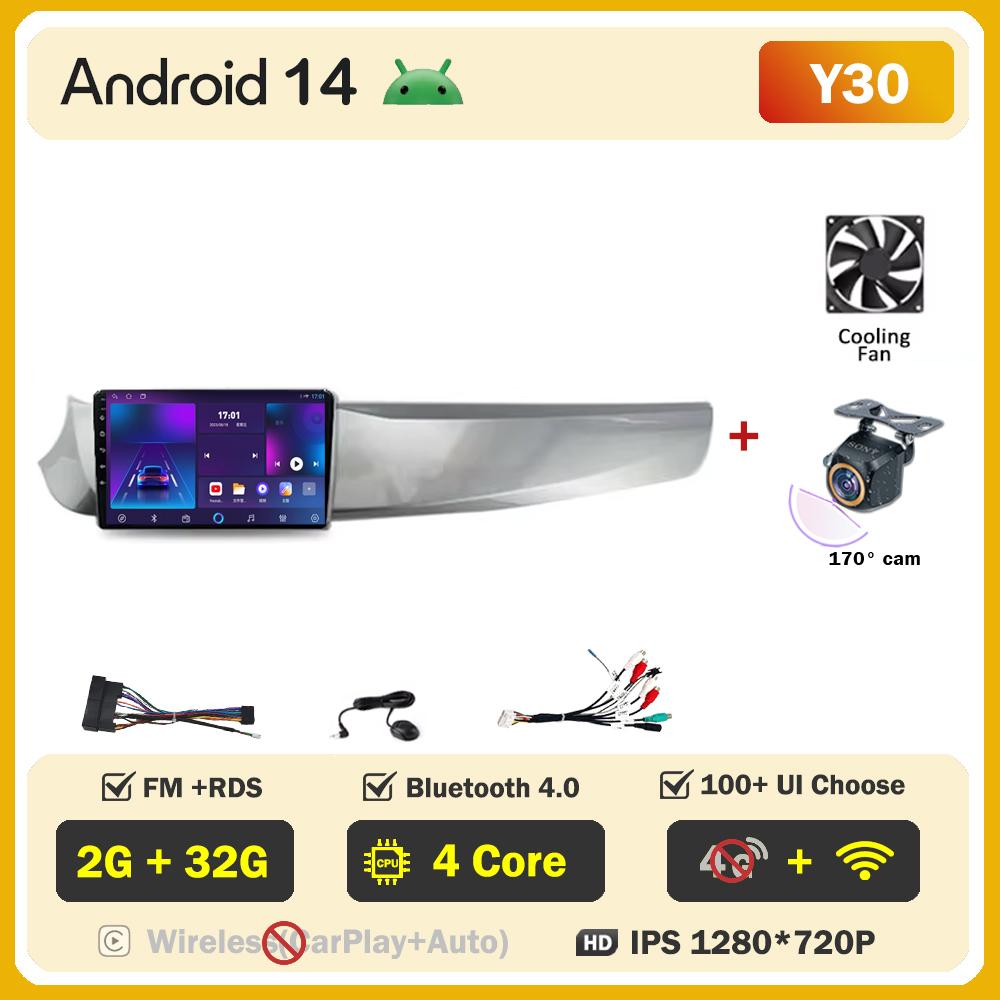 

Android 14 For ALFA ROMEO GIULIETTA 2010-2014 Monitor Screen Multimedia Stereo Radio Player GPS Navigation Head Unit No 2Din DVD