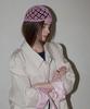 Seullouseulloulli Lily Handmade Crochet Cotton Punched Short Beanie (Ver.2) _ Pink