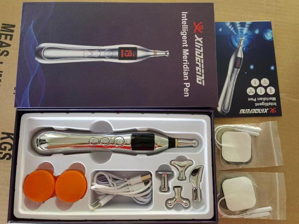 Smart Meridian Unblocking Acupuncture Pen: Automatic Acupoint Finder for Neck, Leg & Foot Massage