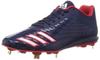 Adidas Adizero Speed CS OLY Baseball College Size 25cm Men's Cleats, Navy/Footwear White/Scarlet, (FX0606)