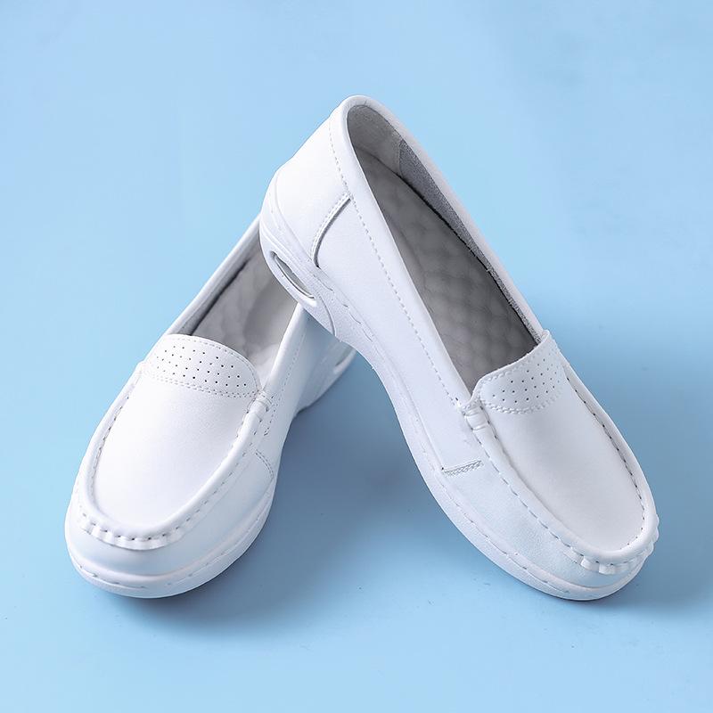 Sneakers Women Nurse White Shoes Comfortable Women Walking Shoes Breathable Female Flats Footwear Women Doctors White Work Shoes