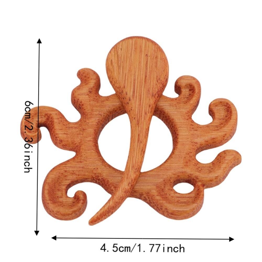 2pcs Creative Design Octopus Brooches Pin Multifunctional Animal Brooch Pin For Sweaters