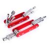 Hex Nut Driver Set 6 In 1 Folding Nut Driver Set Imperial/Metric Motor Folding Socket Wrench Steel Shank Portable Premium Handle