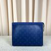 [Używana] Pochette Voyage Classic Monogram Przenośna Torba na Kosmetyki zapinana na zamek Średnia - Bardzo Dobry #EFSP4K
