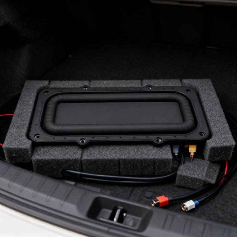 High Elasticity Diaphragm Vibrating Plate Assist 120x49mm For Customs Speaker Bass Enhancement