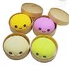Slow Rising Dumplings Squishy Toy With Steamer Squishy Bun Dumpling Sensory Toy  Adults&Kids