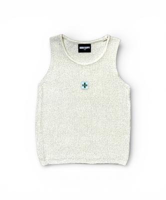 Bonseullipi Born Slippy Net Sleeveless (Beige)