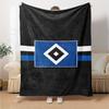 Hamburger SV Print Flanelldecke Hohe Qualität Warm Bequem Decke für Alle Jahreszeiten Perfekt für Geschenke Heimdekoration