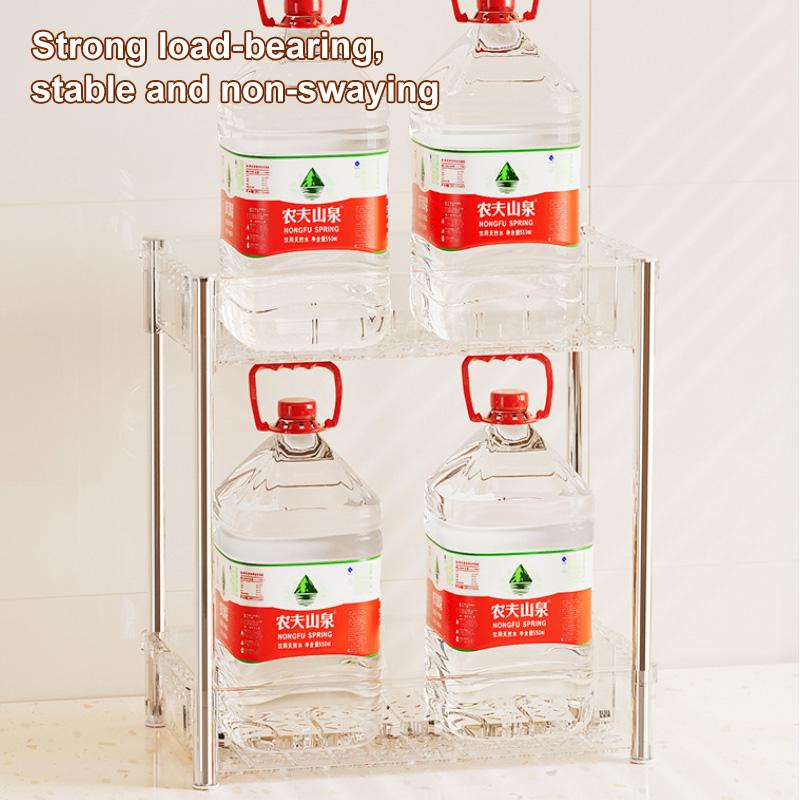 Two-layers Makeup Storage Box Multi-functional Retractable Gap Large Capacity Storage Rack Home Kitchen Accessories Dropshipping