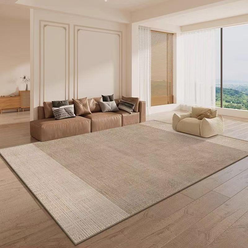 Minimalist Modern Living Room Rug Premium Sofa Coffee Table Carpet Full Coverage Bedside Floor Mat for Home Decor Very Beautiful