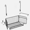 Removable Iron Bathroom Hanging Basket Bathroom Storage Rack Wall Mounted Toilet Storage Basket Toiletries Storage Basket