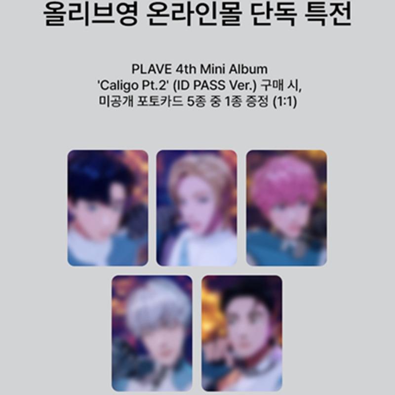 [Vorbestellung] PLAVE - 4. Mini-Album [Caligo Pt.2] ID PASS Version. (Online-Vorteil)
