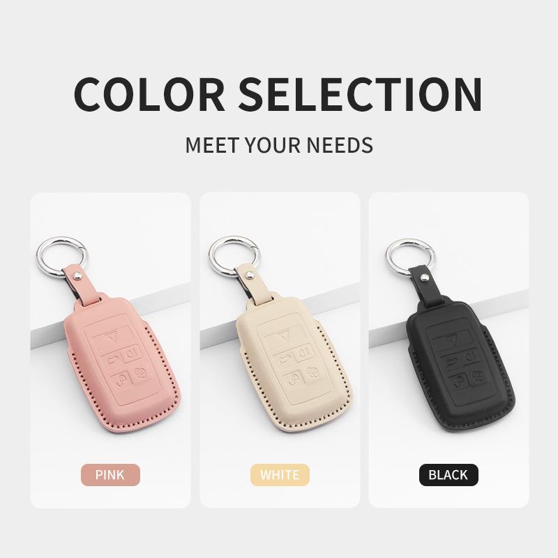 Jaguar Key Cover for XEL, XFL, F-Pace, XJL, XF, XE, F-Type - Fits 24 Models