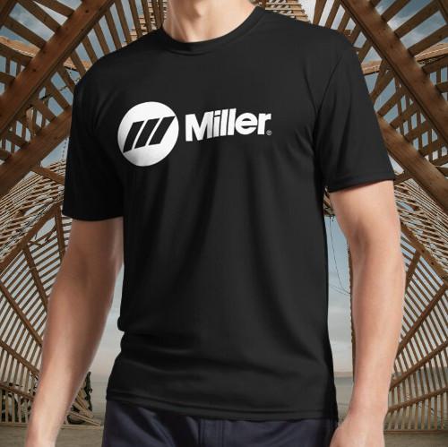 Активная футболка с логотипом Miller Welding Equipment, смешная, размеры от S до 5XL M