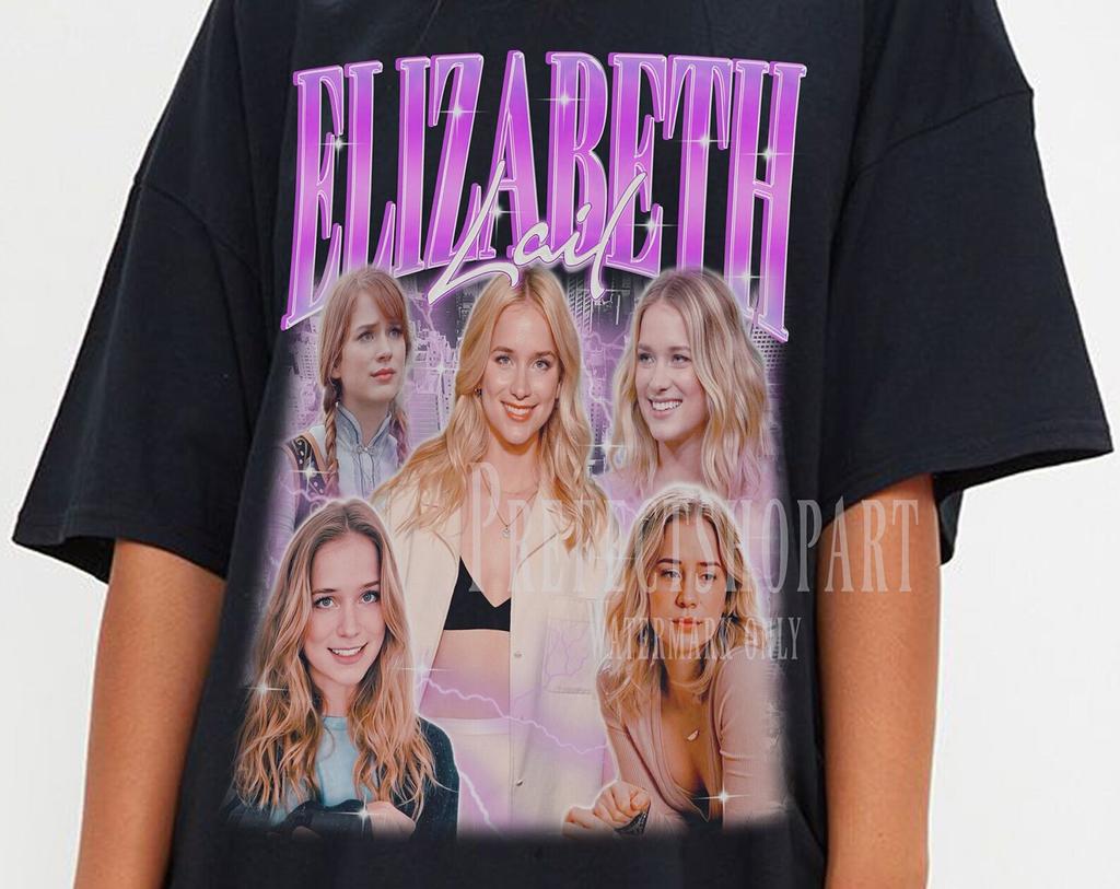 ELIZABETH LAIL Vintage Shirt, Elizabeth Lail Homage Fan, Elizabeth Lail Homage Retro, Elizabeth Lail Graphic 90s, Elizabeth Lail Merch