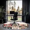 Christmas Printed Round Rug Carpet Chair Rug Area Rug Entryway Doormats,for Office Chair Living Room Bedroom Kitchen Room.