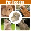 Hay Feeder Hamster Bunny Grass Holder Feeding Hay Manager Anti-Waste Grass Food Feeding Rack For Habitat Cage Enclosure Hutch