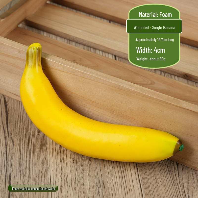 Foam Fruit Model Set: Educational Toy & Display with Plastic Apples, Bananas, Grapes for Kids