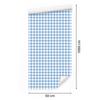 Geometric rhombus wallpaper in azure and white for the living room and bedroom 50x1000