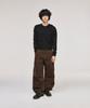 SIGNATURE Parachute Cargo Cotton Pants [Brown]
