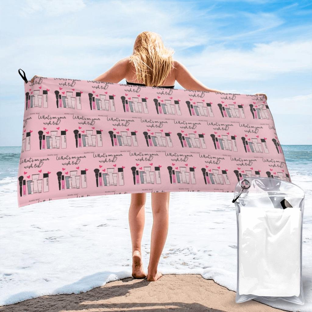 Mary Kay Ručník na pláž Měkké mikrovlákno Rychleschnoucí Absorpční Rychlé ručníky na jógu