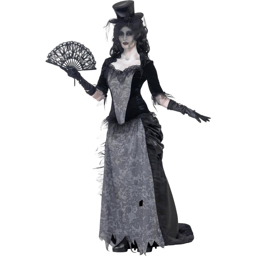 Smiffys Set costume da vedova di Ghost Town per donna/donna