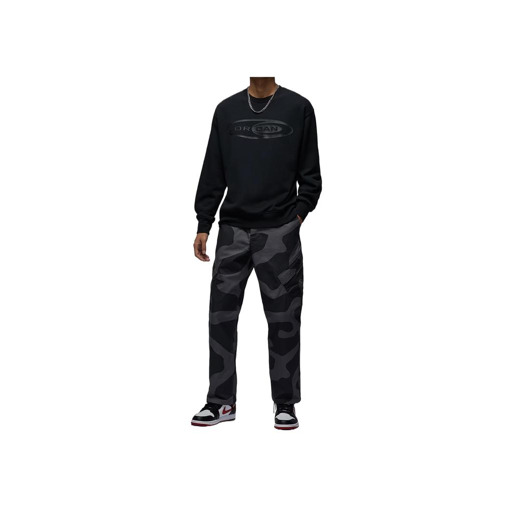 Jordan SS25 Comfortable Stylish Simple Sweatshirt Men Sweatshirt Black HV9283-010