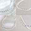 925 Sterling Silver Double Layer Bracelet Beads Exquisite Simple Women Bracelet Fine Jewelry Accessories
