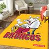 Broncos Pride Rug Floor Mat for Living Room or Bedroom Soft and Comfortable Carpet a Gift for Birthday and Holiday.PFF260912040