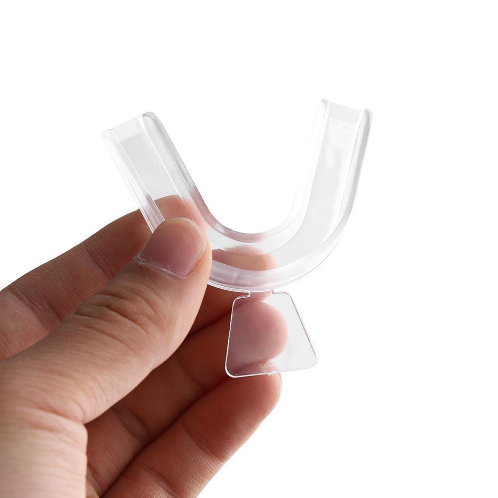 2 STK Silikon-Abendschienen gegen Zähneknirschen Zahnärztliche Schlafhilfen