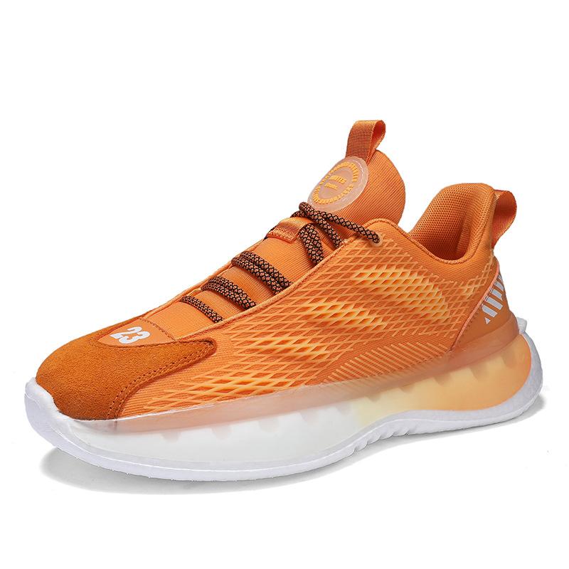 

Кроссовки мужская обувь новая летняя попкорн сетка дышащие беговые кроссовки молодые и молодые повседневные универсальные трендовые туфли 44