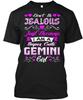 Dont Be Jealous Cute Gemini Zodiac Tees T shirt Made in the USA Size S to 5XL