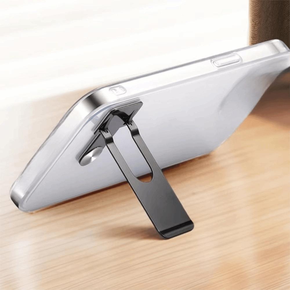 Self-adhesive Phone Holder 360° Rotating Tablet Stand Back Sticker Phone Kickstand Home Use