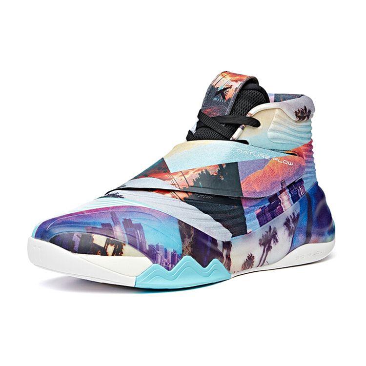 Anta KT6 Los Angeles Men Sneakers Multi-Color Blue White 112111101-7