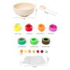 Rainbow Colored Sorting Ball in Cup Color Matching Colorful Balls Counting Fine Motor Skill