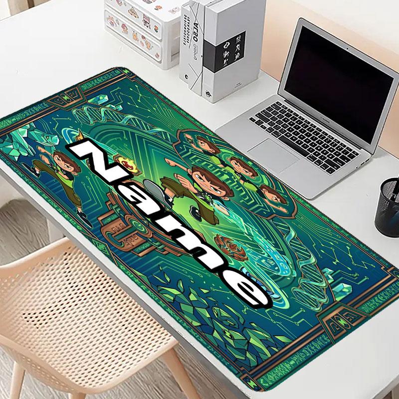 Custom Name Personalized Ben 10 Cartoon Pattern Mousepad, Laptop PC Desk Mat, Decorative Desk Mat for Home Keyboard Pad Gift
