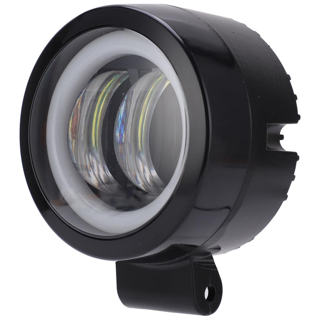 LED Fog Light Auxiliary Lamp 4D Double Lens 20W with   for Motorcycle ATV Truck Boats