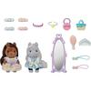 Sylvanian Families Pony Friends Set Hair Salon Toy Dollhouse for Ages 3 and Up EPOCH